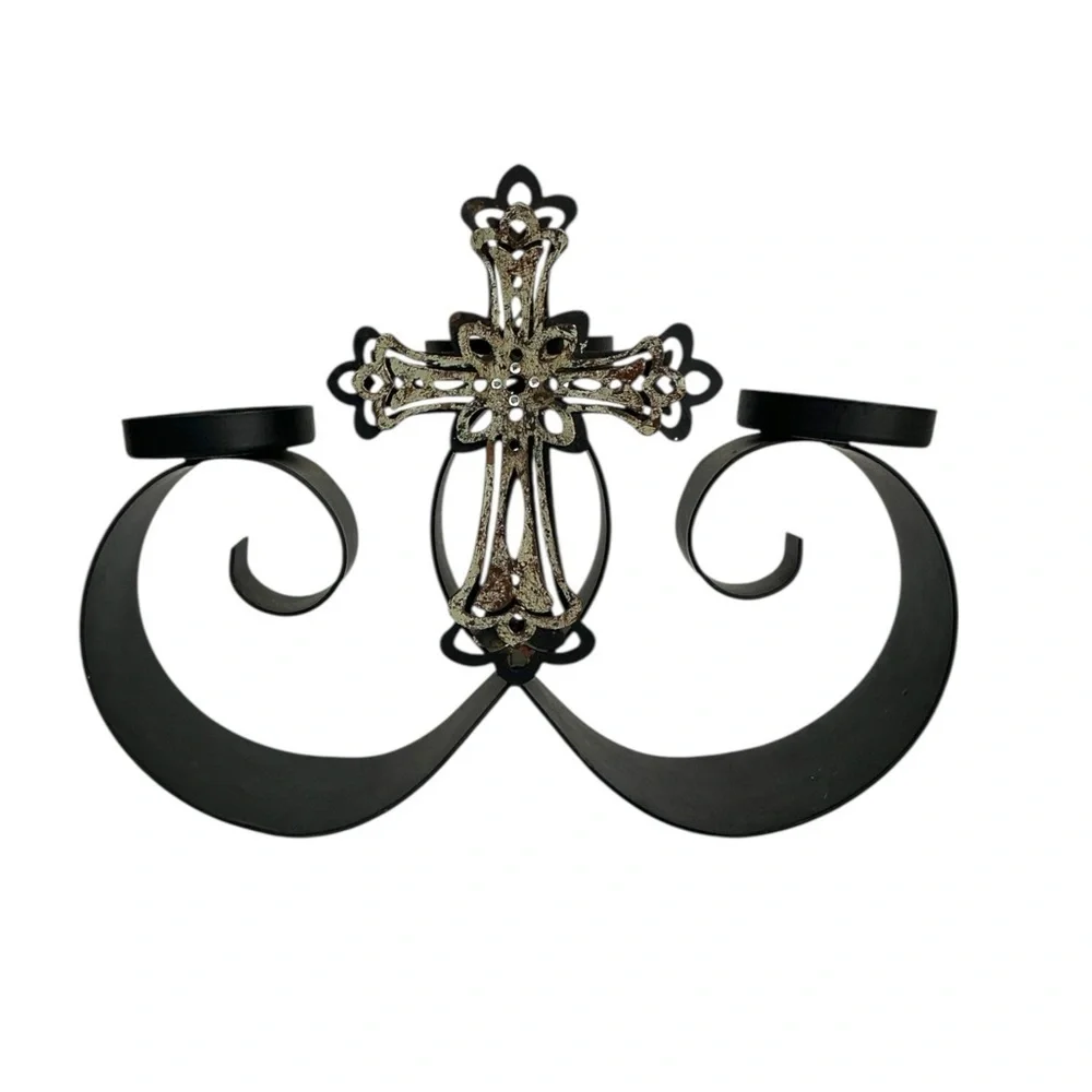 Vintage jeweled cross
